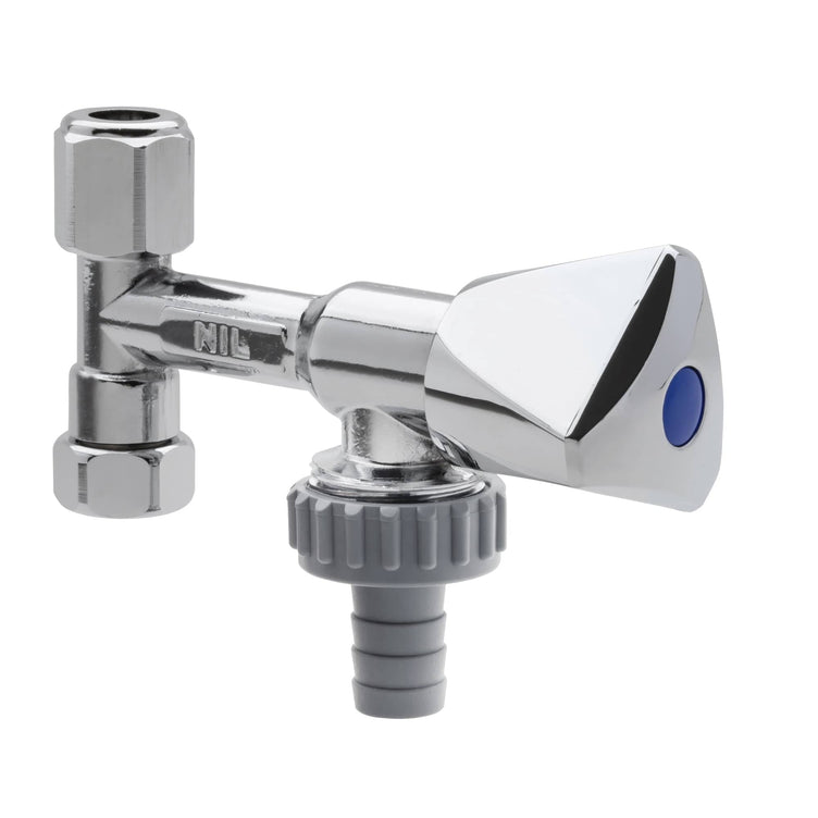 BD Vaskemaskinkran forkrommet