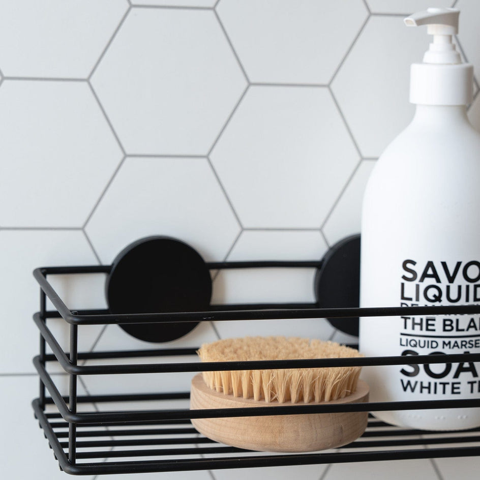 Beslagsboden 1200 Dusjkurv selvklebende Beslagsboden Dusjhylle