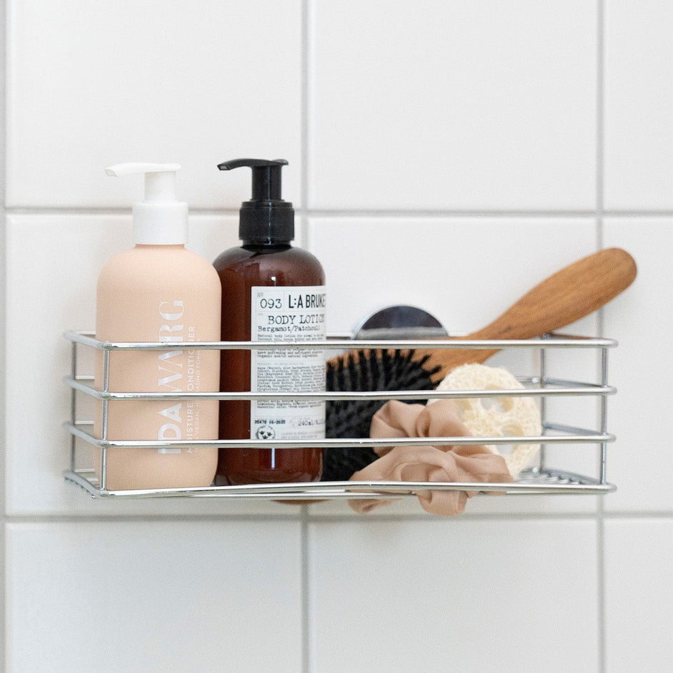Beslagsboden 1200 Dusjkurv selvklebende Beslagsboden Dusjhylle