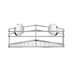 Beslagsboden 1311 Hjørne Dusjkurv selvklebende