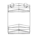 Beslagsboden 1313 Hjørne Dusjkurv i 2 Plan, selvklebende