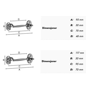Beslagsboden 295/296 Hasp