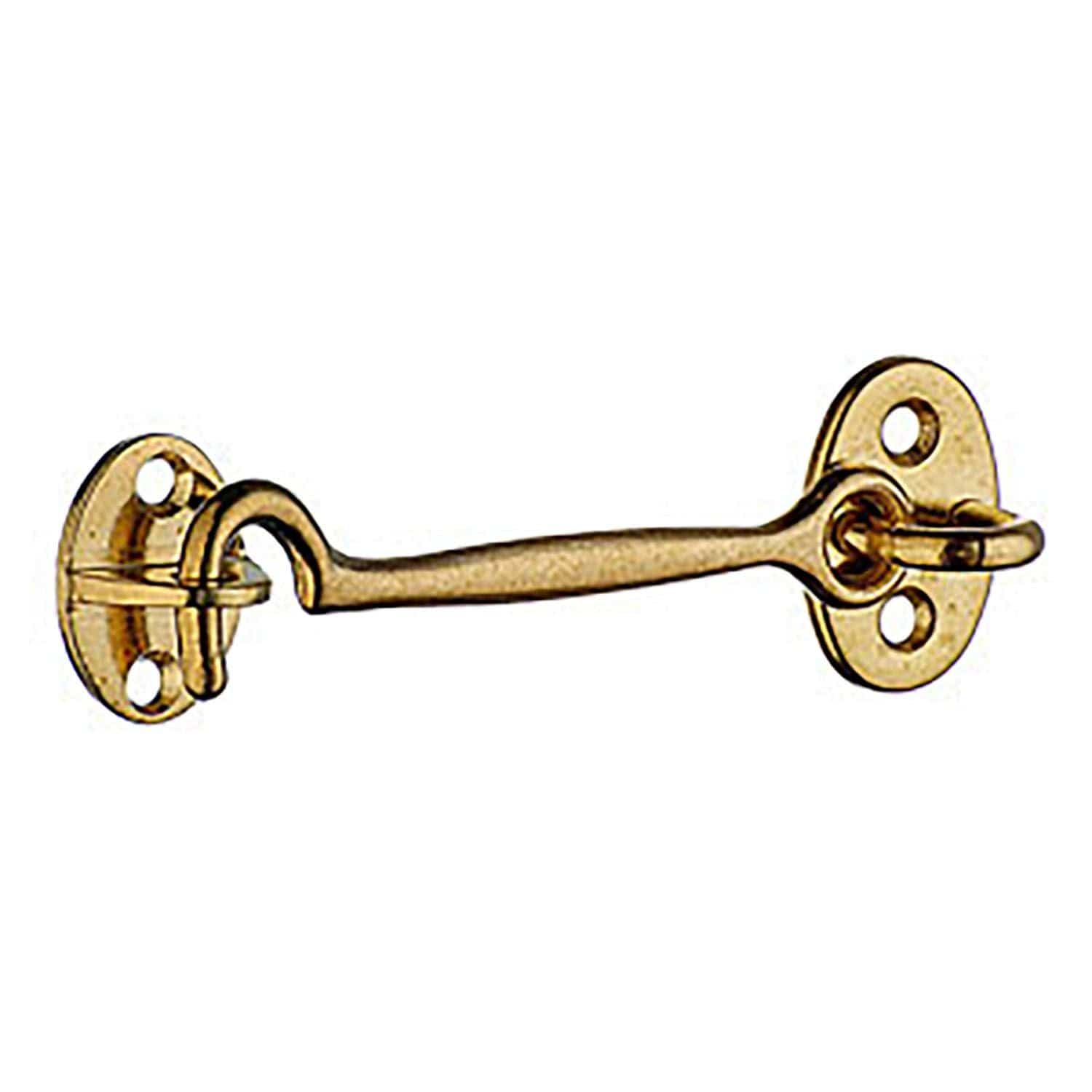 Beslagsboden 295/296 Hasp Messing / 100mm Beslagsboden Dørhåndtak SM-B296