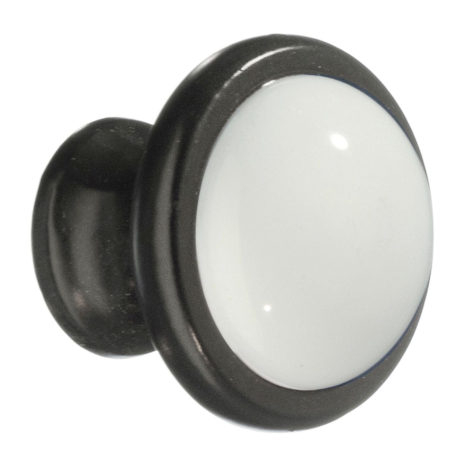 Beslagsboden 430 Knott Svart/hvit Beslagsboden Knotter og håndtak SM-BB430