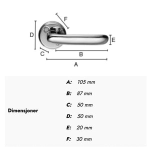 Beslagsboden Basic 725 Dørvridere