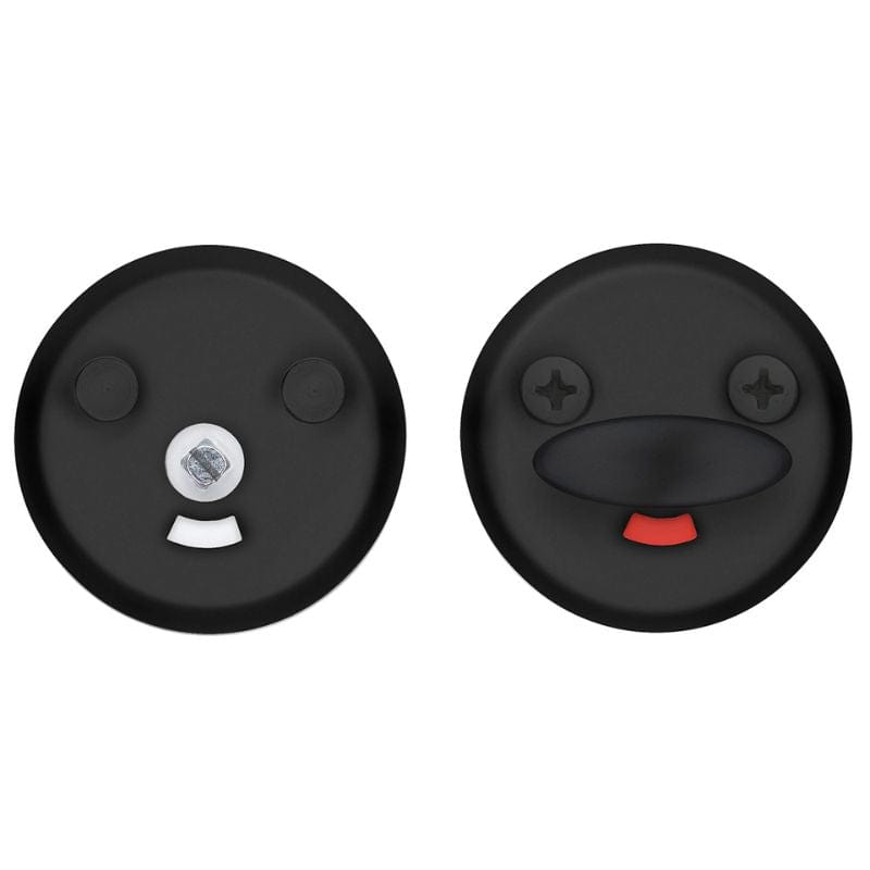 Beslagsboden Basic Toalettbeslag Svart nikkel Beslagsboden SM-BB722