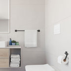 Beslagsboden Cube 4464 enkel håndklestang selvklebende