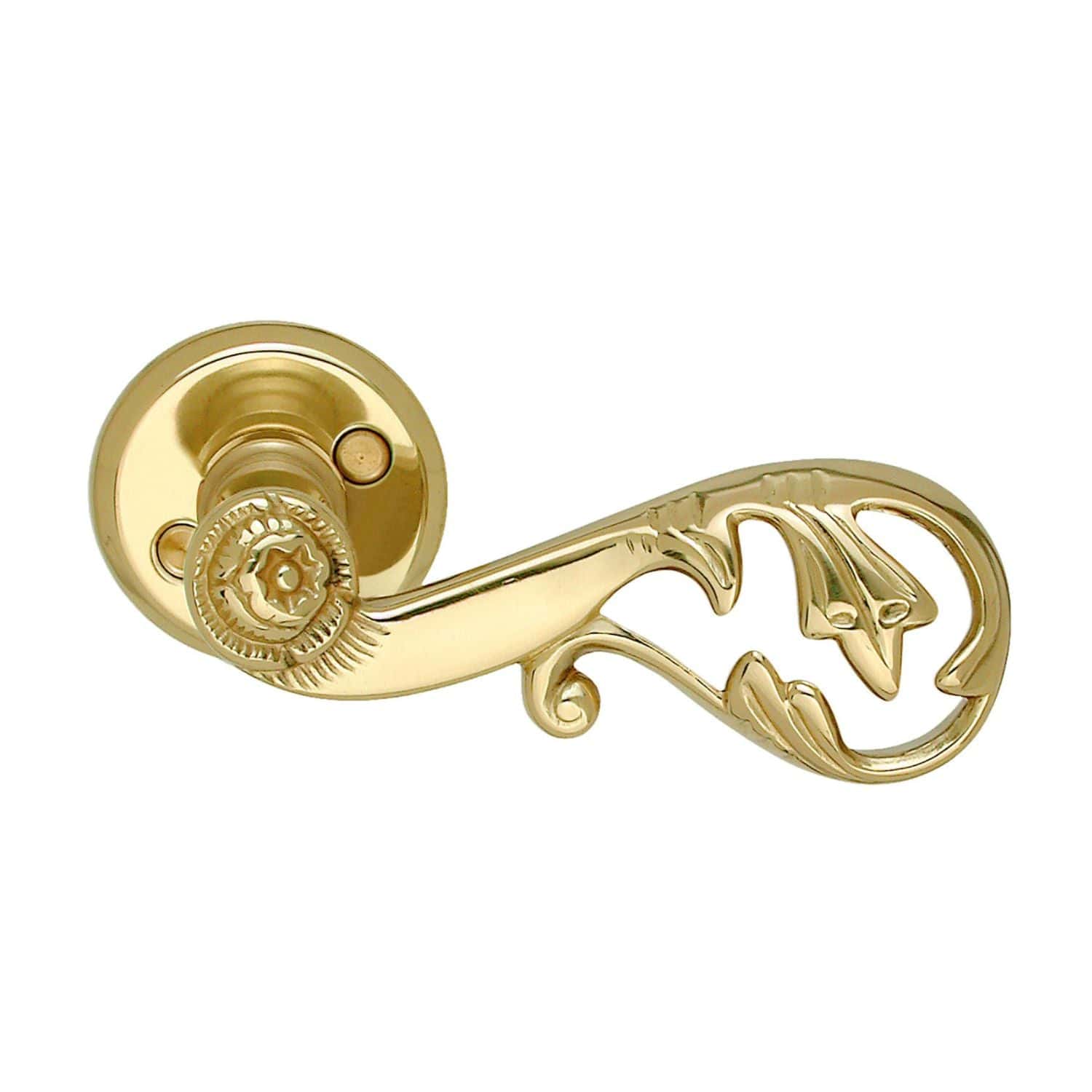 Beslagsboden Design 160/165 Ytterdørvridere Messing Beslagsboden Dørhåndtak ytterdør SM-B160