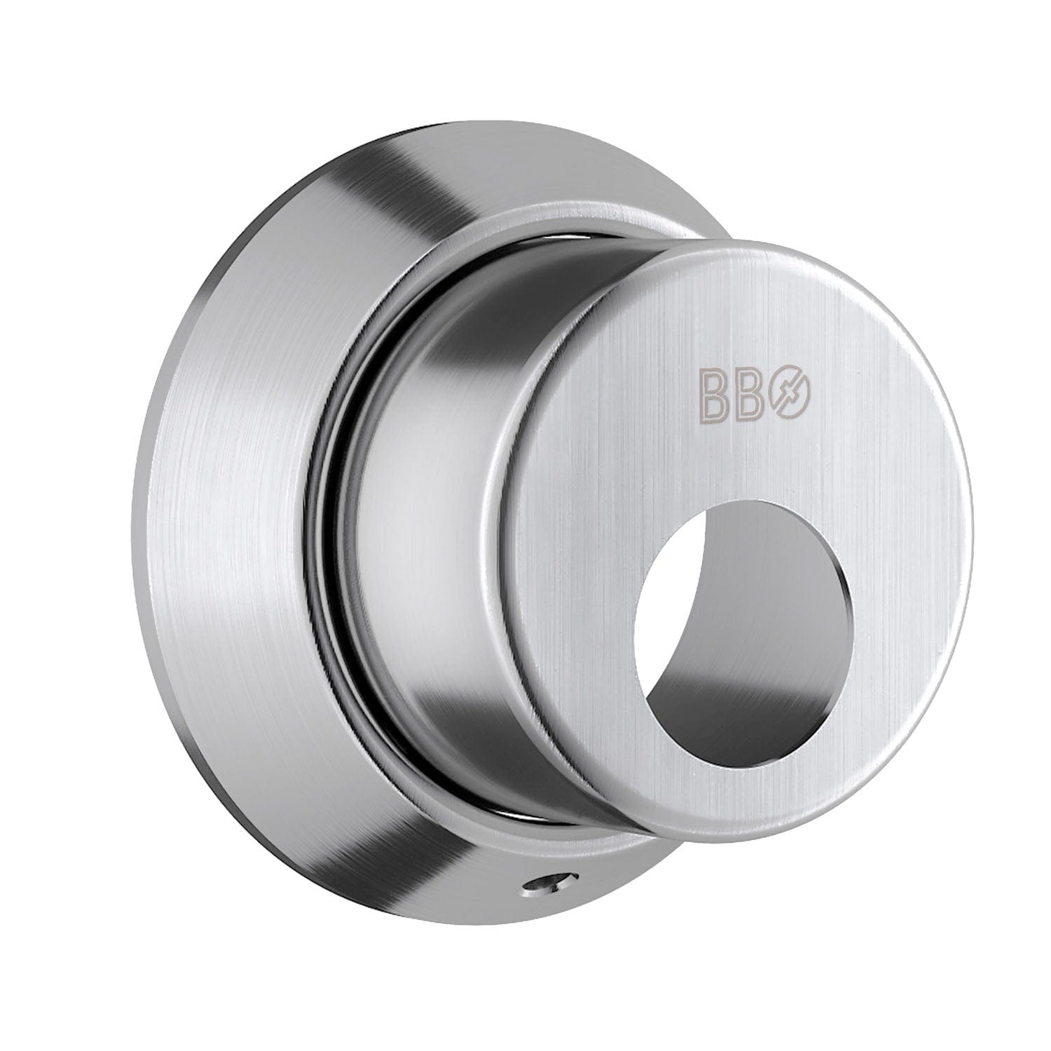 Beslagsboden Design 730 Sylinderskilt Børstet krom Beslagsboden Dørhåndtak ytterdør SM-B730