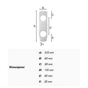 Beslagsboden Design 731 Langskilt