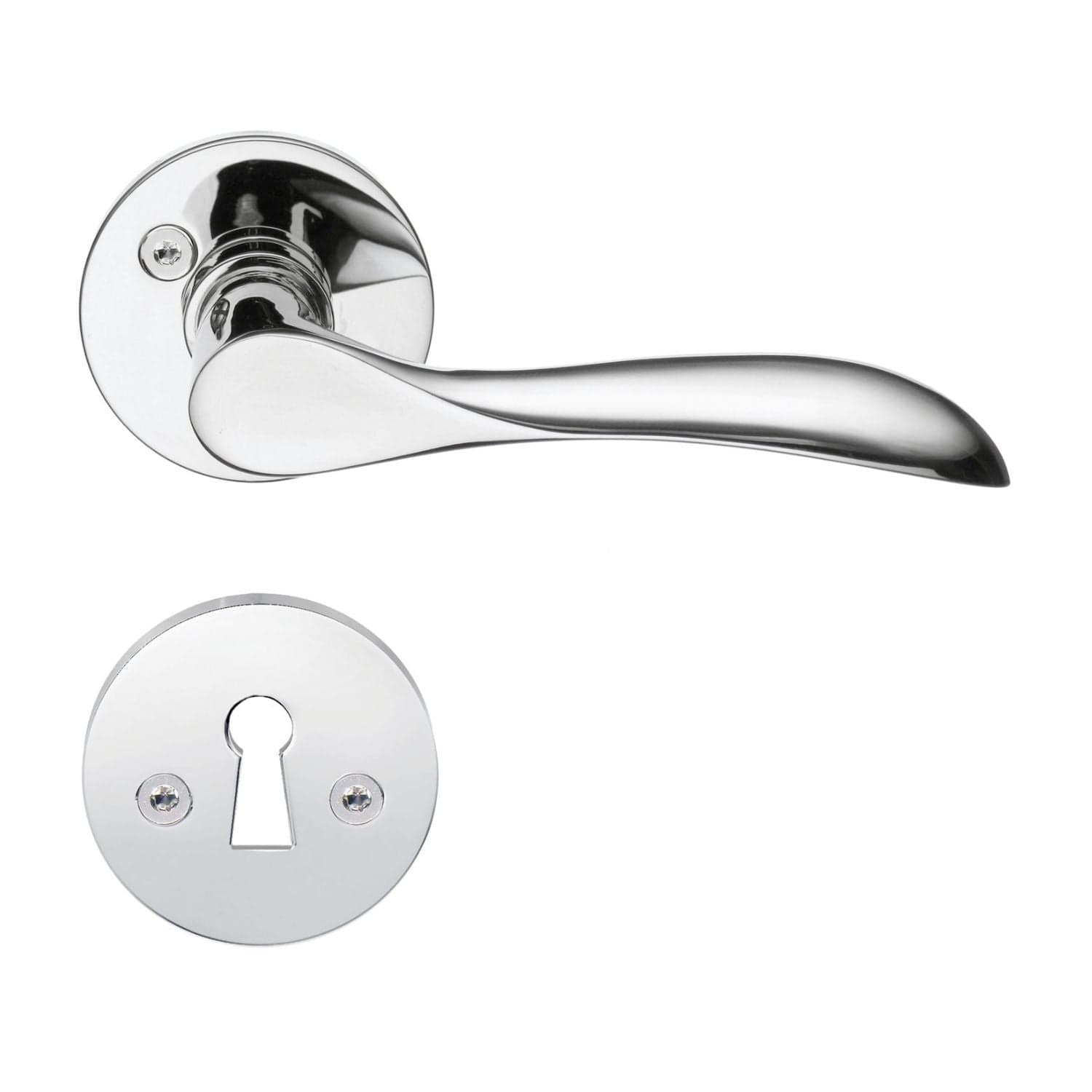 Beslagsboden Design 857 Innedørvridere Krom Beslagsboden Dørhåndtak innerdør SM-B857KN