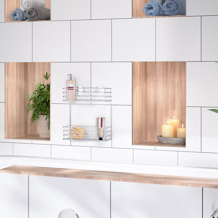 Beslagsboden Dusjkurv i 2 Plan selvklebende