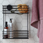 Beslagsboden Dusjkurv i 2 Plan selvklebende