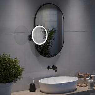 Beslagsboden Glow 630 Sminkespeil LED med sugekopp