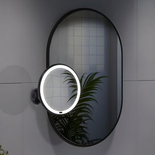 Beslagsboden Glow 630 Sminkespeil LED med sugekopp