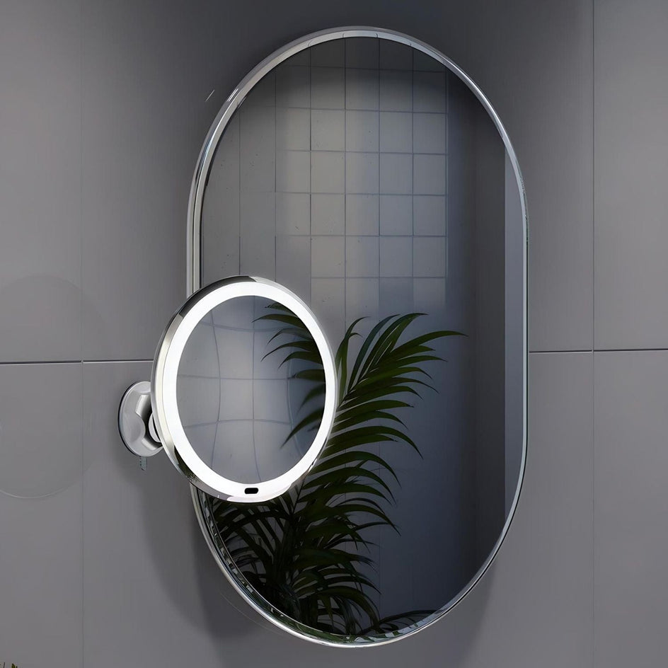 Beslagsboden Glow 630 Sminkespeil LED med sugekopp Beslagsboden Sminkespeil
