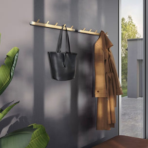 Beslagsboden Hallway Kroklist 5 kroker - Horisontal