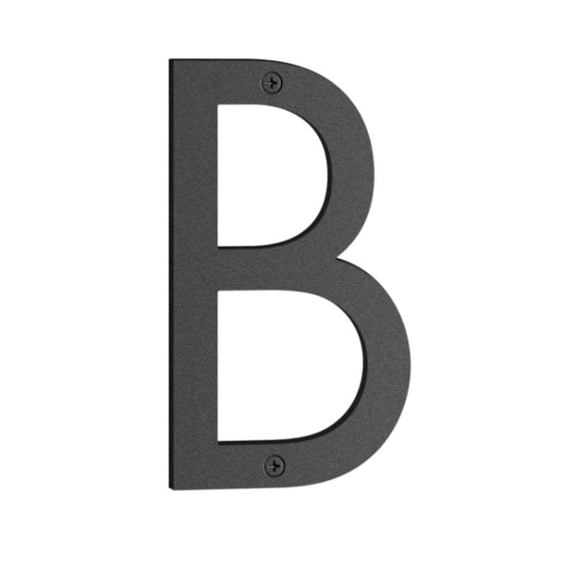 Beslagsboden Nordic Husbokstav H16cm Svart / B Beslagsboden Husnummer SM-BB791