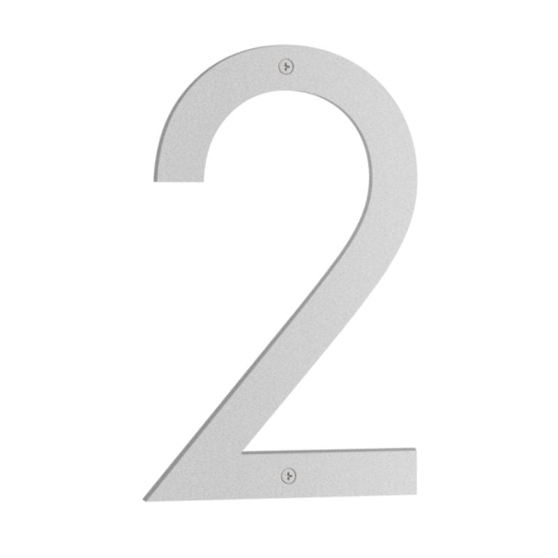 Beslagsboden Nordic Husnummer H23cm Grå / 2 Beslagsboden Husnummer SM-BG782
