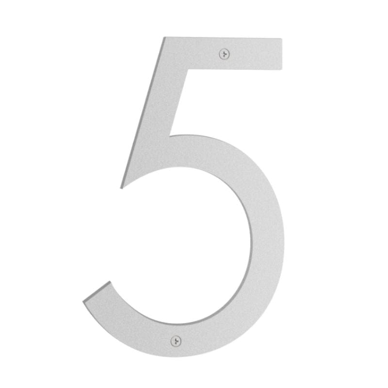 Beslagsboden Nordic Husnummer H23cm Grå / 5 Beslagsboden Husnummer SM-BG785
