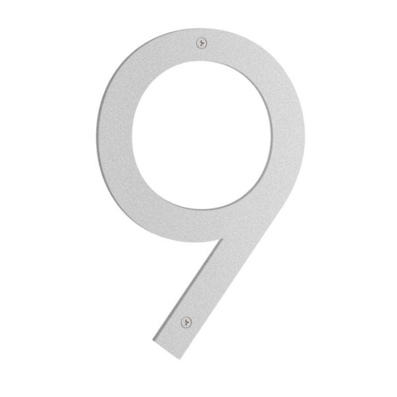 Beslagsboden Nordic Husnummer H23cm Grå / 9 Beslagsboden Husnummer SM-BG789