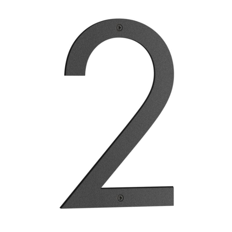 Beslagsboden Nordic Husnummer H23cm Svart / 2 Beslagsboden Husnummer SM-BB782