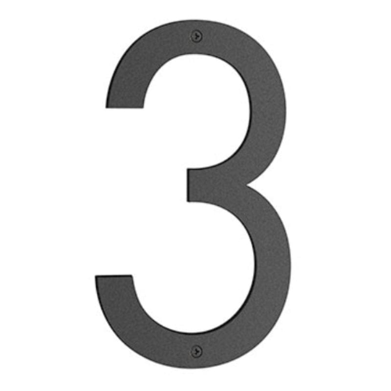 Beslagsboden Nordic Husnummer H23cm Svart / 3 Beslagsboden Husnummer SM-BB783
