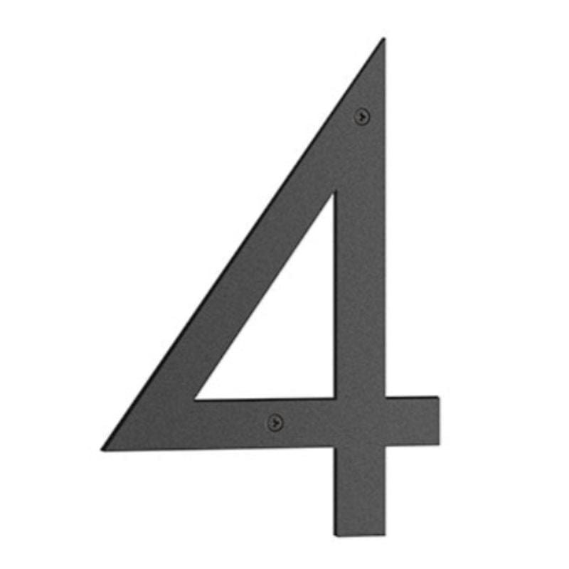 Beslagsboden Nordic Husnummer H23cm Svart / 4 Beslagsboden Husnummer SM-BB784