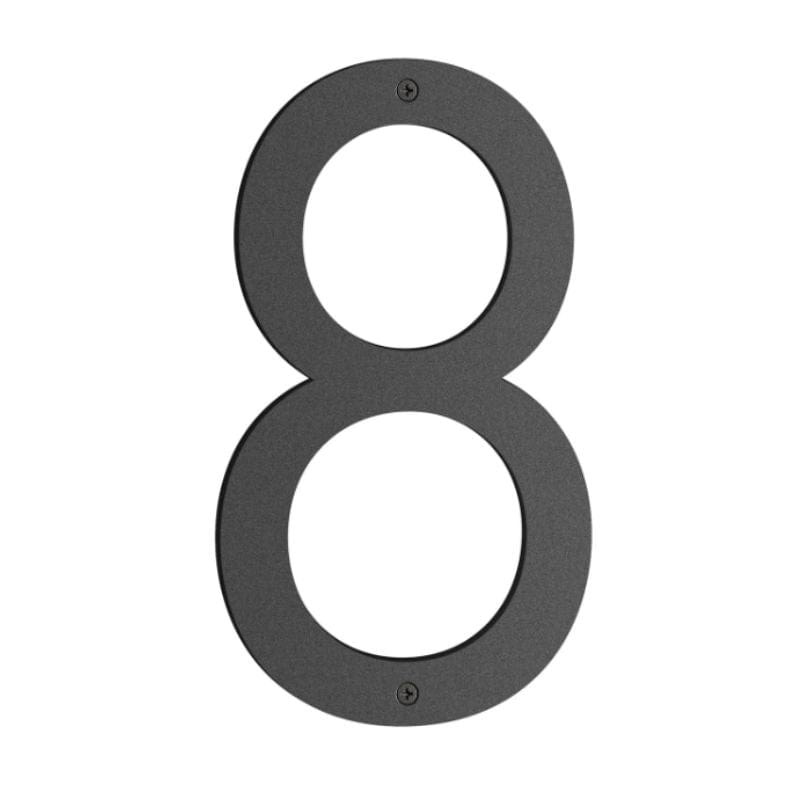 Beslagsboden Nordic Husnummer H23cm Svart / 8 Beslagsboden Husnummer SM-BB788