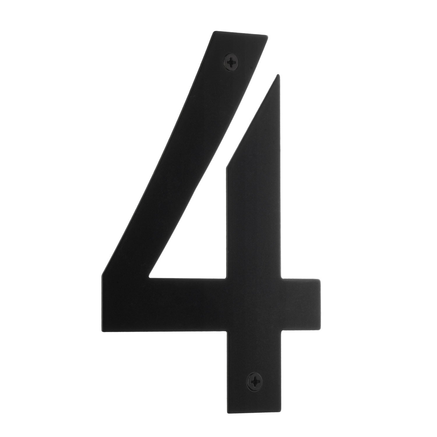Beslagsboden Rustfri Husnummer H15cm Svart / 4 Beslagsboden Husnummer SM-BB944