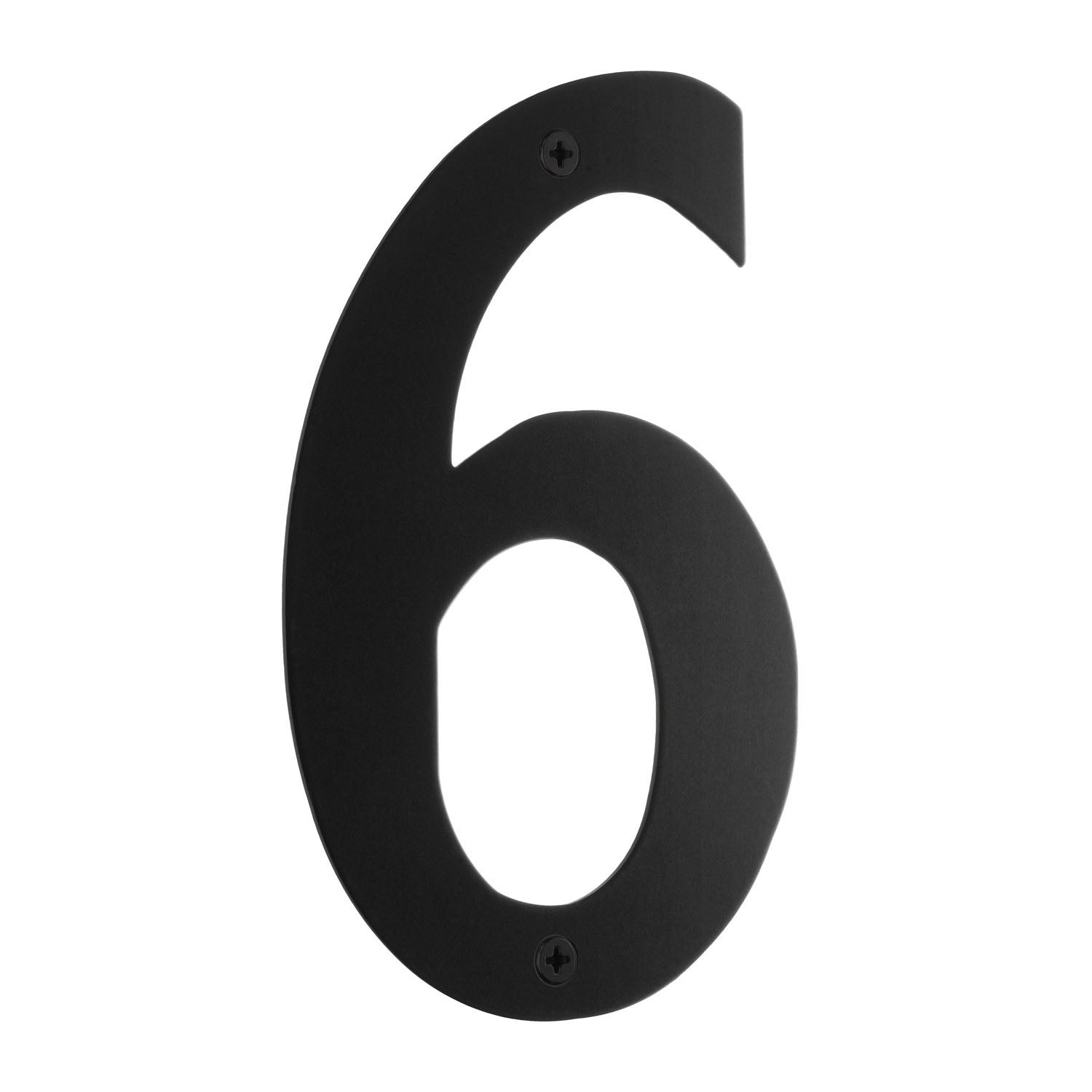 Beslagsboden Rustfri Husnummer H15cm Svart / 6 Beslagsboden Husnummer SM-BB946
