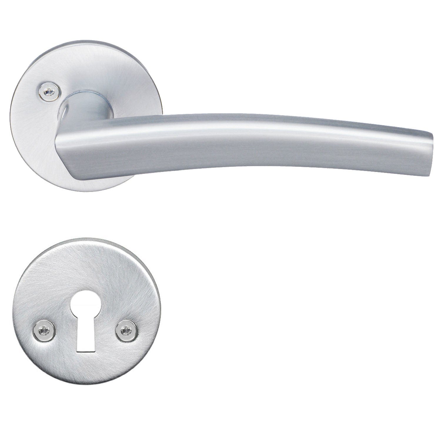 Beslagsboden Spar 290 Innedørvridere - 3-pakke Børstet krom Beslagsboden Dørhåndtak innerdør SM-B290KMN/3