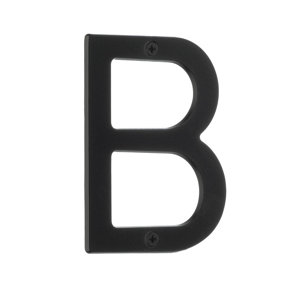 Beslagsboden Villa Husbokstav Svart / B Beslagsboden Husnummer SM-V031
