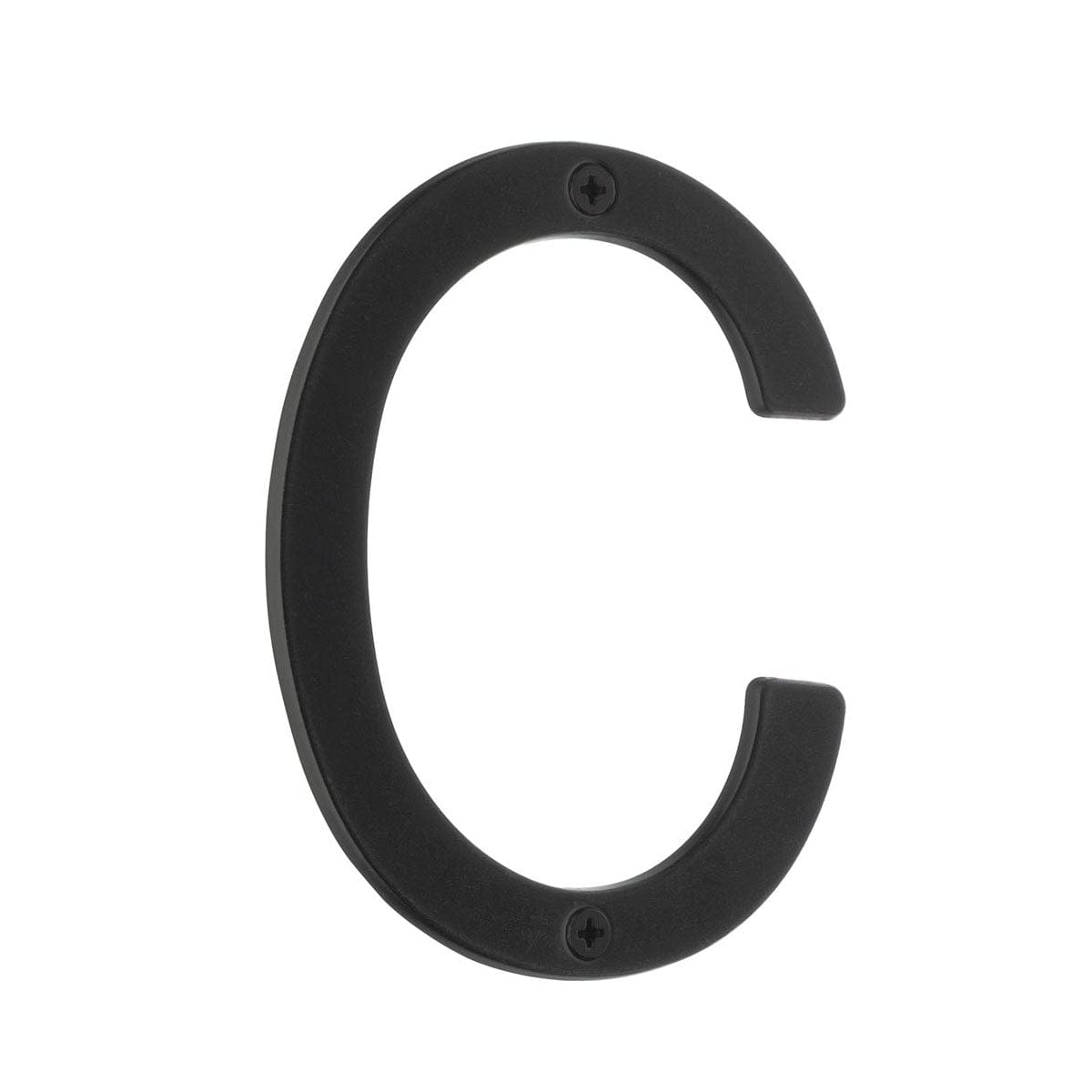 Beslagsboden Villa Husbokstav Svart / C Beslagsboden Husnummer SM-V032