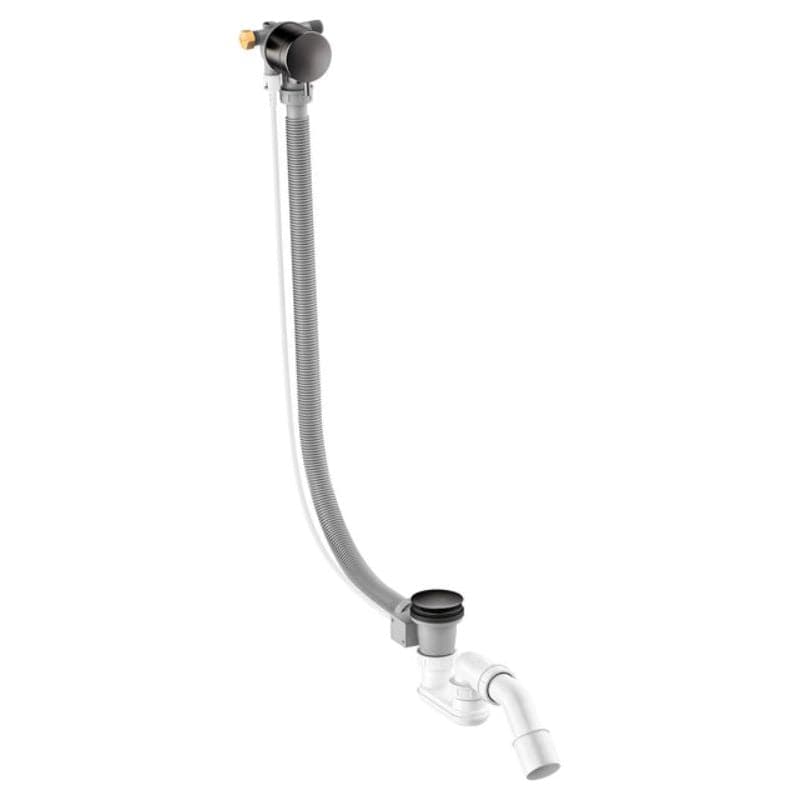 Damixa Avløpsventil badekar med utløp Børstet grafitt Damixa Tilbehør badekar KO-2389055