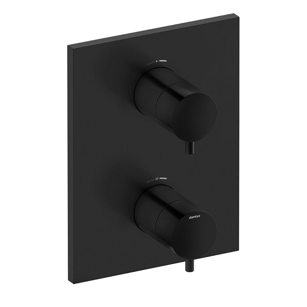 Damixa Dekkplate for innbygging dusj Svart matt Damixa Dusjtilbehør KO-7670561