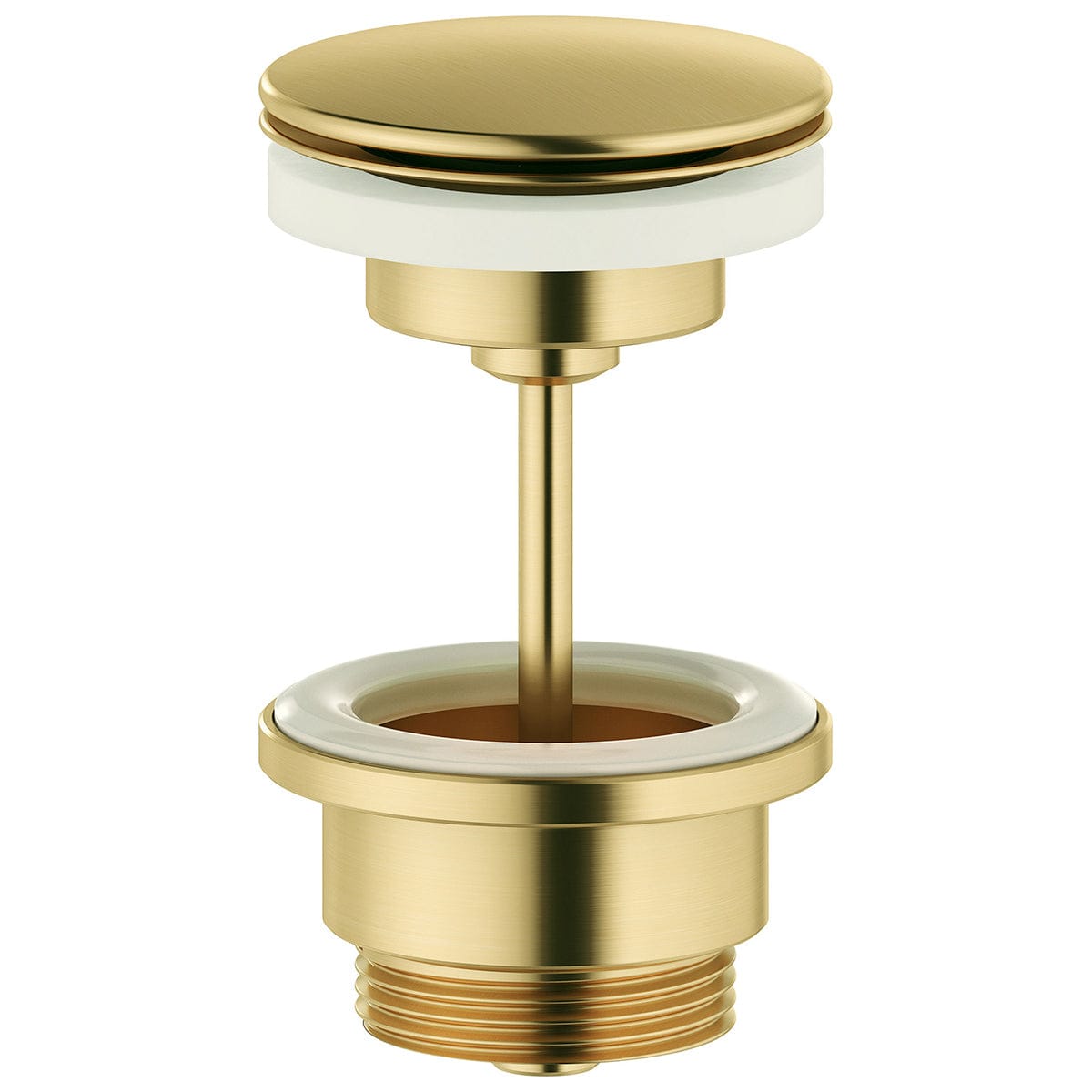 Damixa Free Flow ventil Børstet messing Damixa Bunnventil KO-2386079