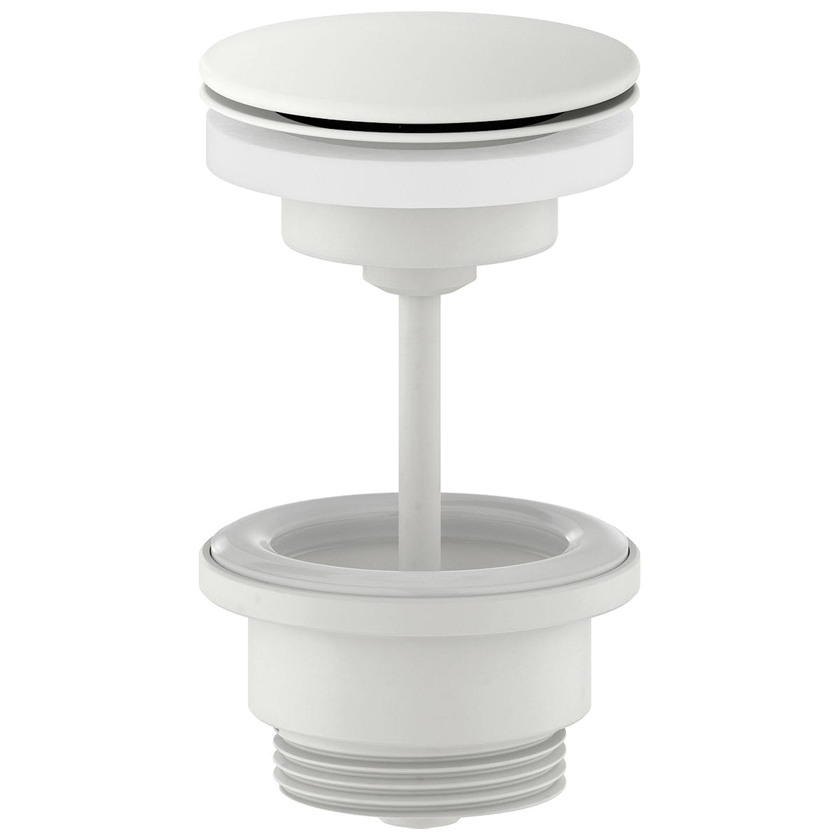 Damixa Free Flow ventil Hvit matt Damixa Bunnventil KO-2386021