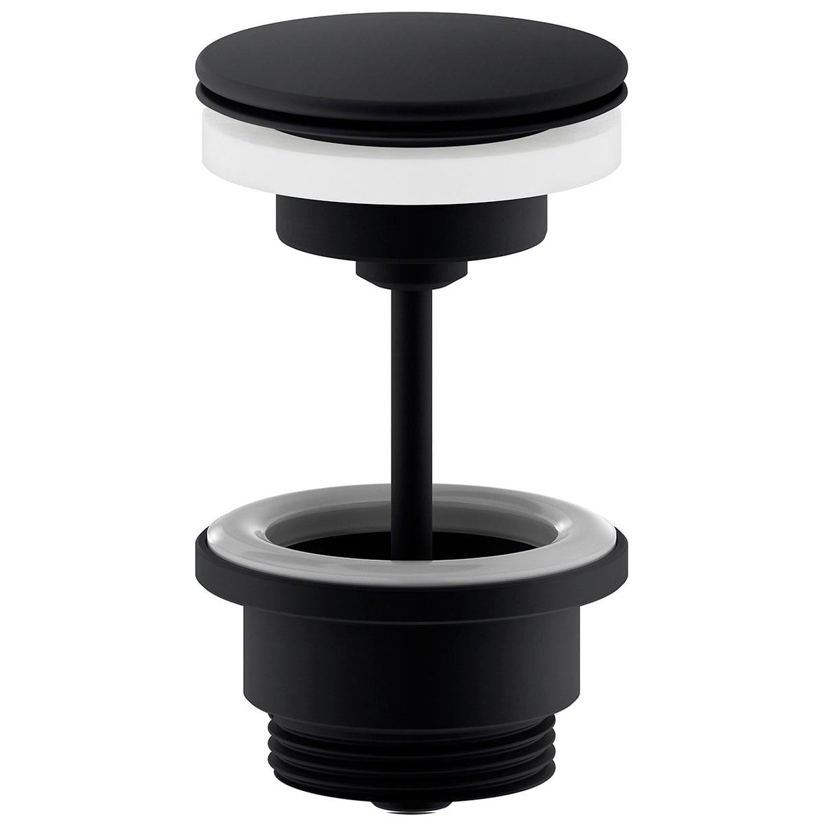 Damixa Free Flow ventil Sort matt Damixa Bunnventil KO-2386061