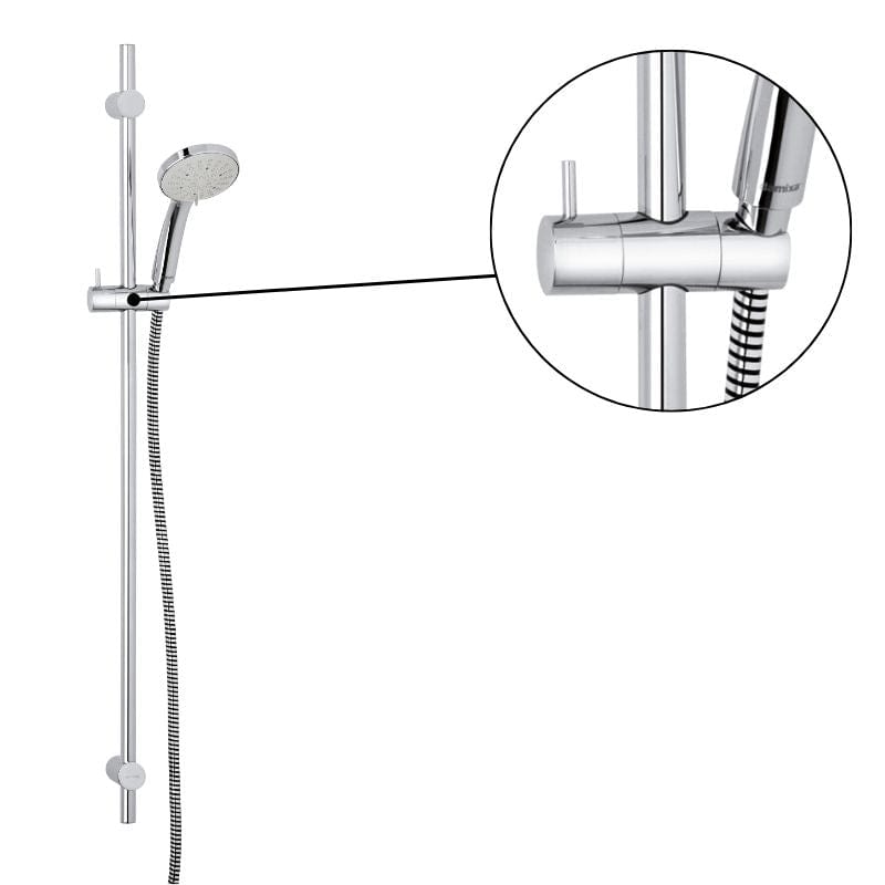 Damixa Glider Damixa takdusj  Krom Damixa Dusjhodeholder KO-0316300