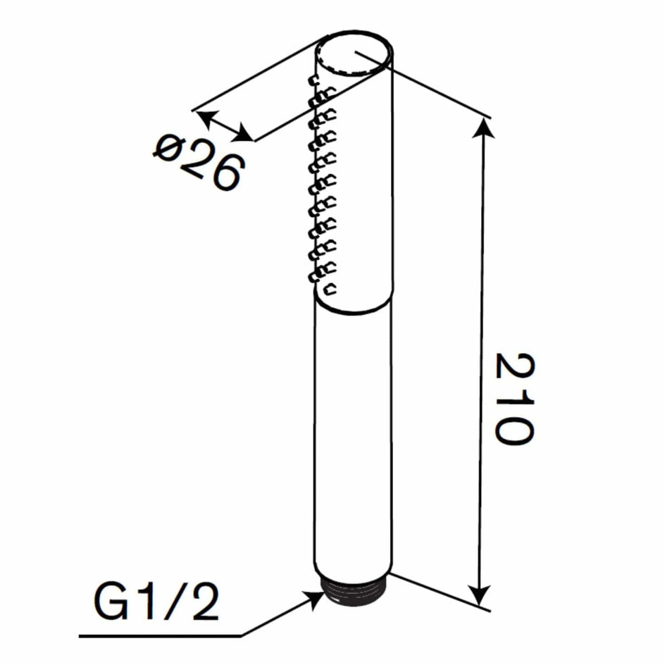 Damixa Iris Hånddusj Damixa Dusjhode