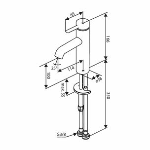 Damixa Iris Medium Servantbatteri