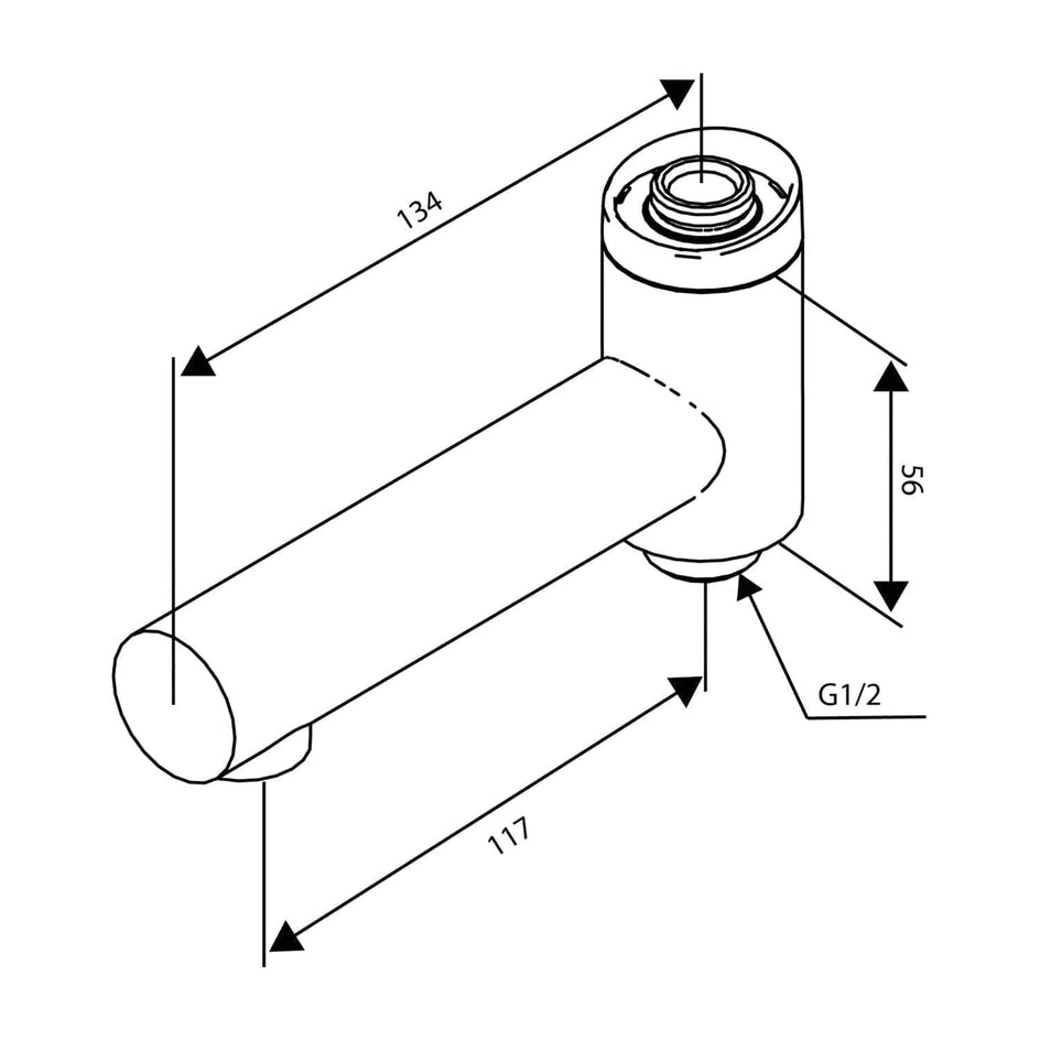 Damixa Iris Svingtut for Badekar Damixa Tilbehør badekar