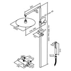 Damixa Iris Takdusj Ø30cm