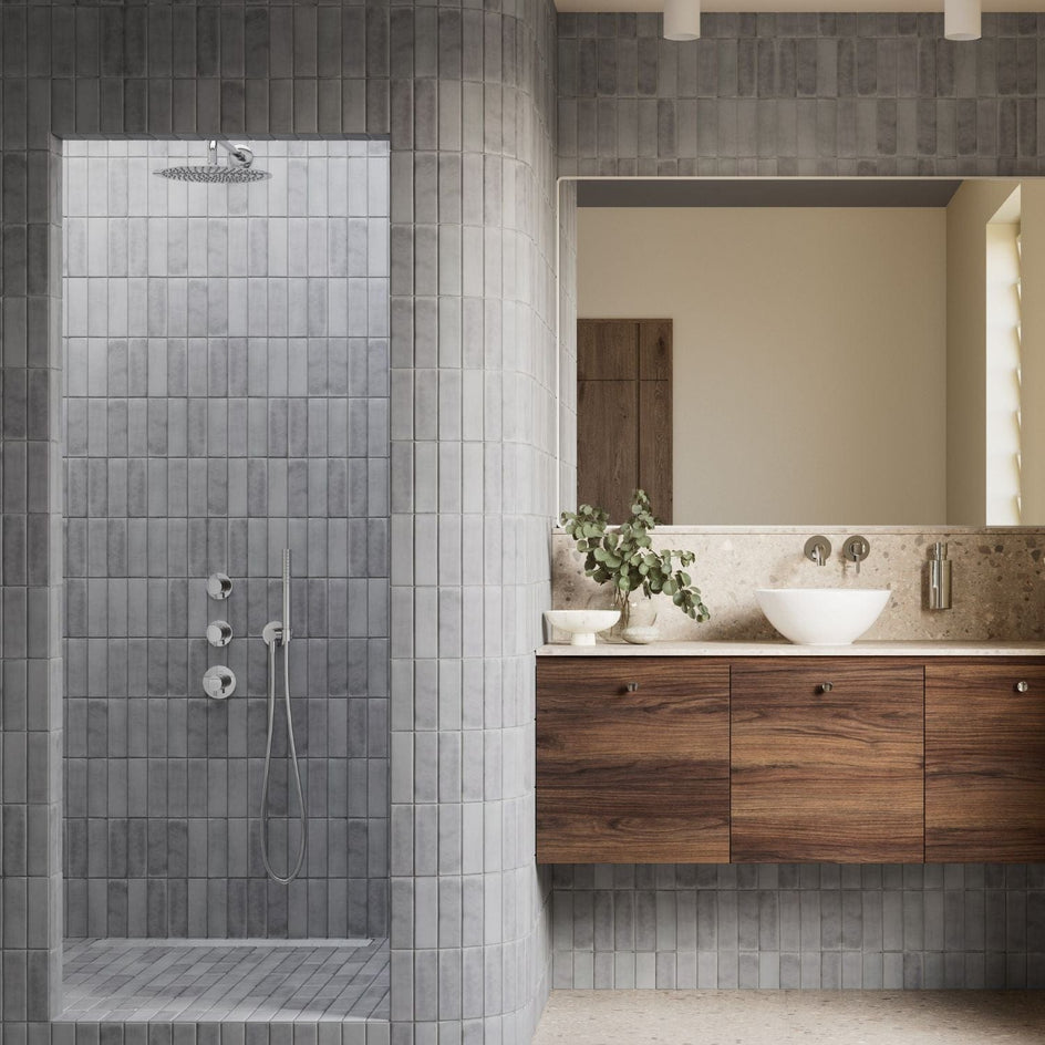 Damixa Iris XS2 Takdusj Innbygging Damixa Blandebatteri innbygging