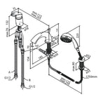 Damixa Pakningssett 3- hulls batteri