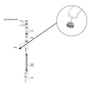 Damixa Perlator for 37034/37821/67128