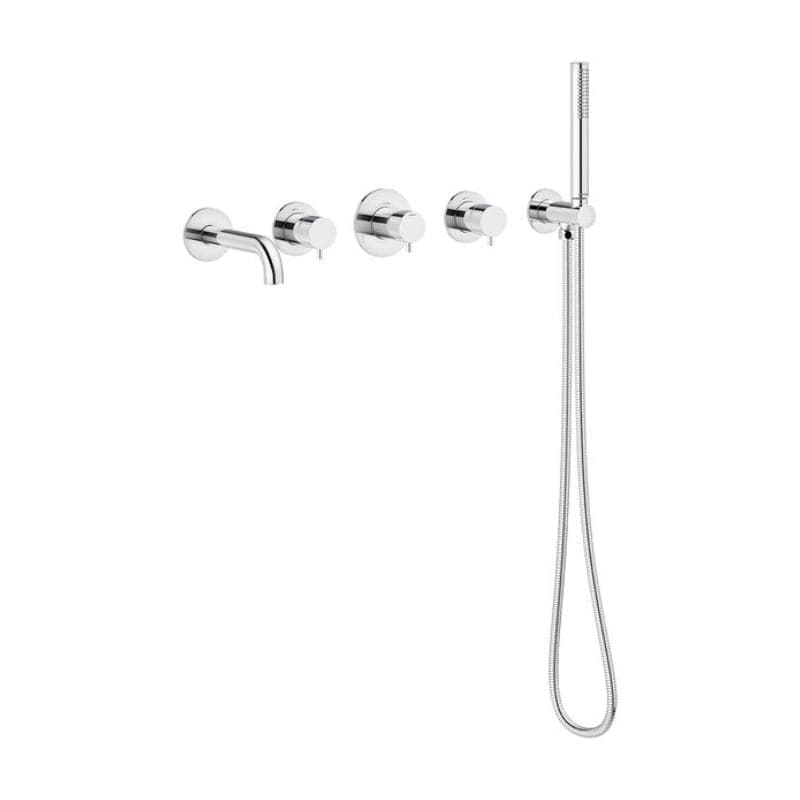 Damixa Silhouet BS 2 Badekararmatur med tut Krom Damixa Badekararmatur KO-5705200