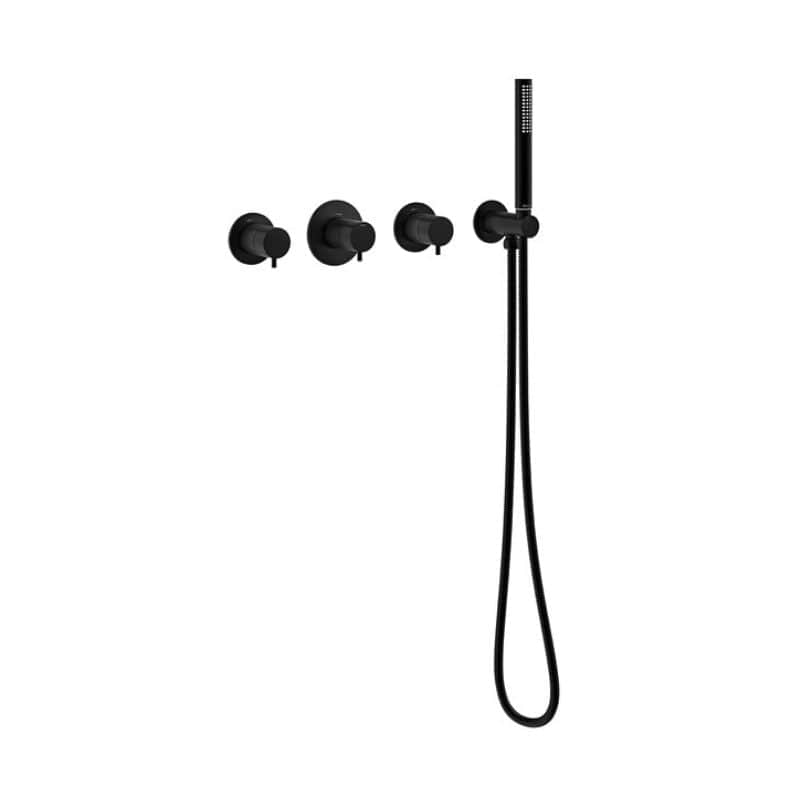 Damixa Silhouet BS 2 Badekararmatur uten tut Svart matt Damixa Badekararmatur KO-5705361