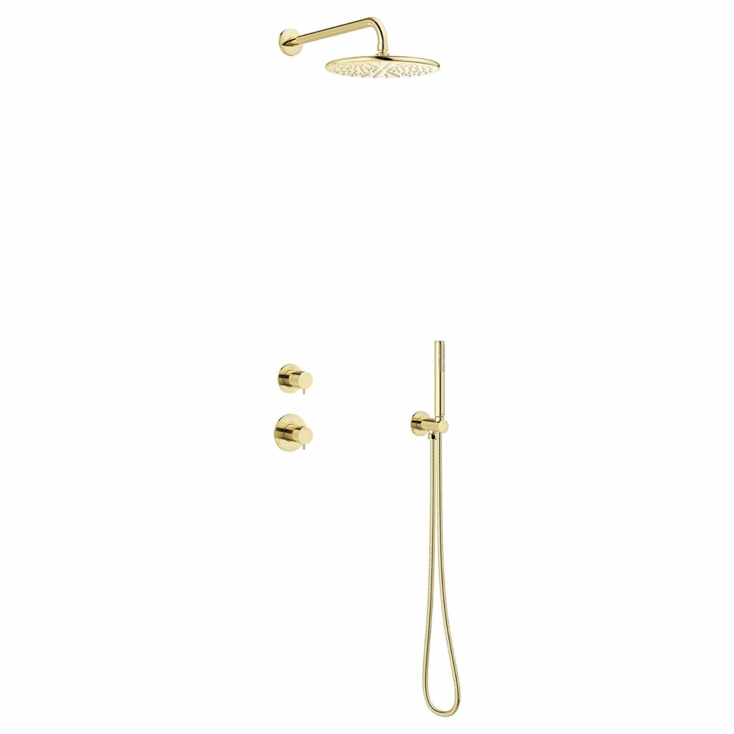 Damixa Silhouet DS 1 for Takdusj Innbygging Messing Damixa Blandebatteri innbygging KO-5704977